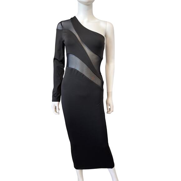 New Superdown REVOLVE Women's Black Kaelyn Maxi Dress Size M - Picture 4 of 7